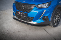 Peugeot 2008 MK2 2019+ Frontsplitter V.2 Maxton Design